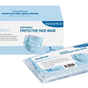 Protective disposable masks with box
